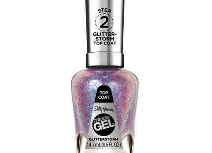 Sally Hansen - Miracle Gel Nail Polish Special Effect Top Coat Nail Polish Collection | 14.7 mL