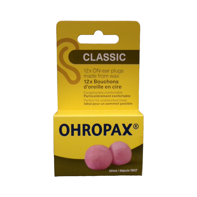 Ohropax - Classic Wax Earplugs | 6 Pairs
