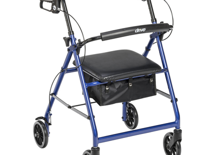 Déambulateur Drive en aluminium, roulettes de 6 po