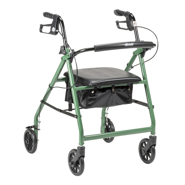 Drive - Aluminum Rollator, 6" Casters