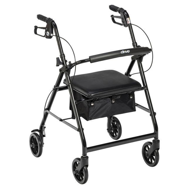 Drive - Aluminum Rollator, 6" Casters