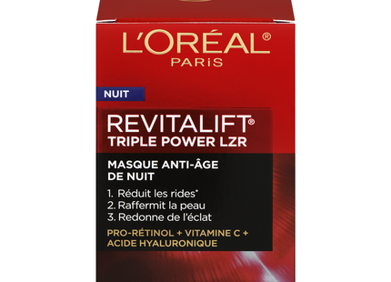 L'Oréal Paris - Revitalift Triple Power LZR Anti-Aging Overnight Mask | 50 mL