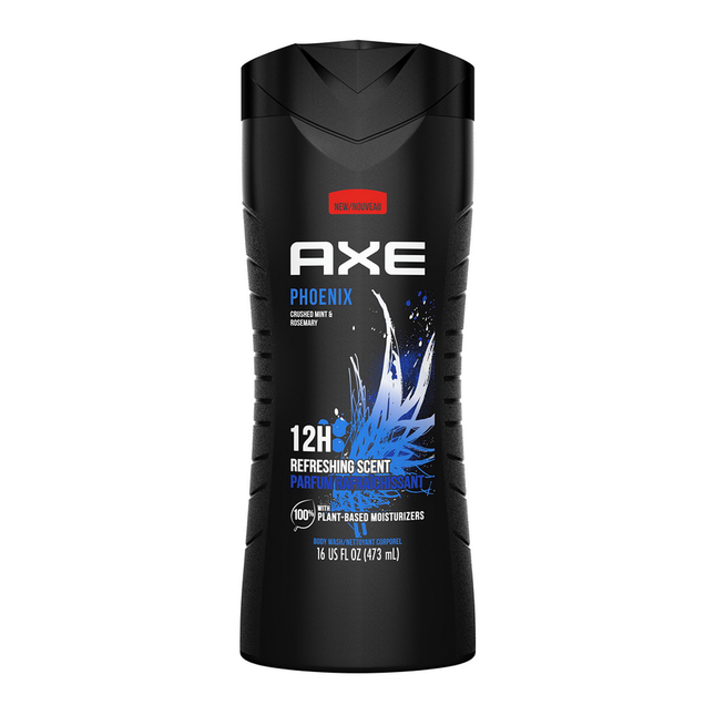 Axe - Parfum rafraîchissant Phoenix 12H - Menthe écrasée et romarin | 473 ml