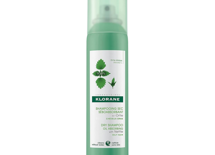 Klorane - Shampoing sec absorbant l'huile à l'ortie | 150 ml