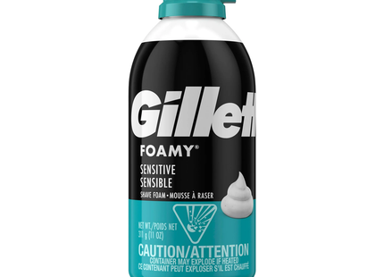 Gillette - Foamy Sensitive Shave Foam | 311 g