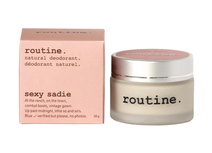 Routine - Beauté Naturelle, Déodorant Sexy Sadie en pot | 58 g