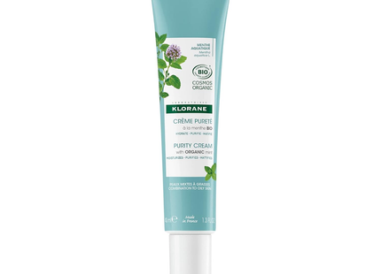 Klorane - Organic Mint Purity Cream | 40 mL