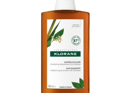 Klorane - Shampoing Antipelliculaire Rééquilibrant - Galanga | 400 ml