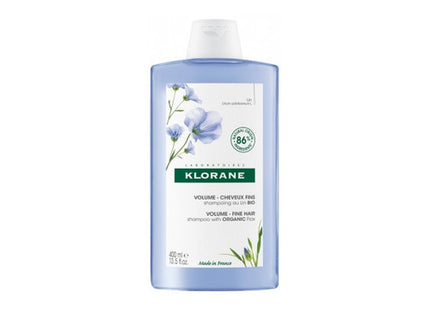 Klorane - Volume Shampoo with Organic Flax for Fine Hair | 400 mL