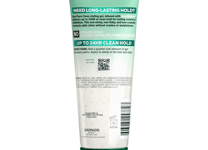 Garnier Fructis - Pure Clean Styling Gel - Aloe Extract | 200 mL