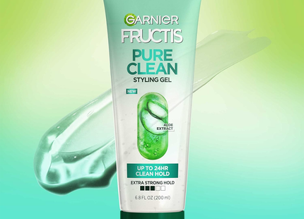 Garnier Fructis Pure Clean Styling Gel With Aloe Extract 200 ML garnier-fructis-pure-clean-styling-gel-with-aloe-extract-200-ml