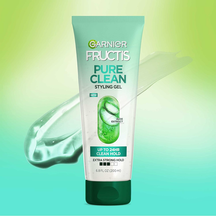 Garnier Fructis - Pure Clean Styling Gel with Aloe Extract | 200 mL