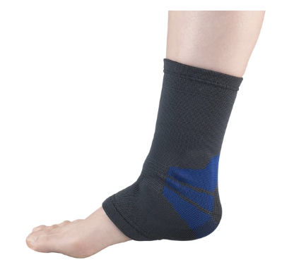 Support de cheville orthopédique professionnel OTC avec insert en gel de compression | Très grand 14,5 à 17 pouces