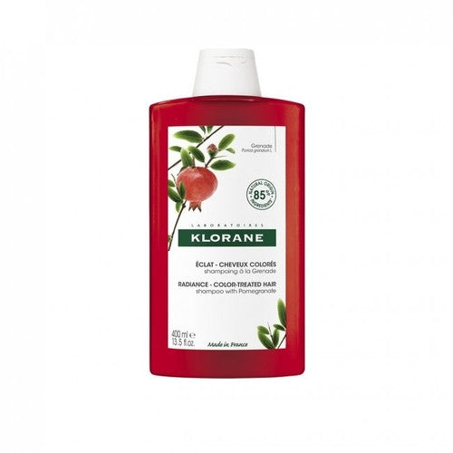 Klorane - Shampoing Éclat pour Cheveux Colorés à la Grenade | 400 ml