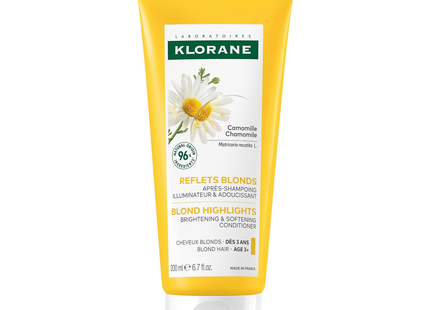 Klorane - Blond Highlights Brightening and Softening Conditioner with Chamomile | 200 mL