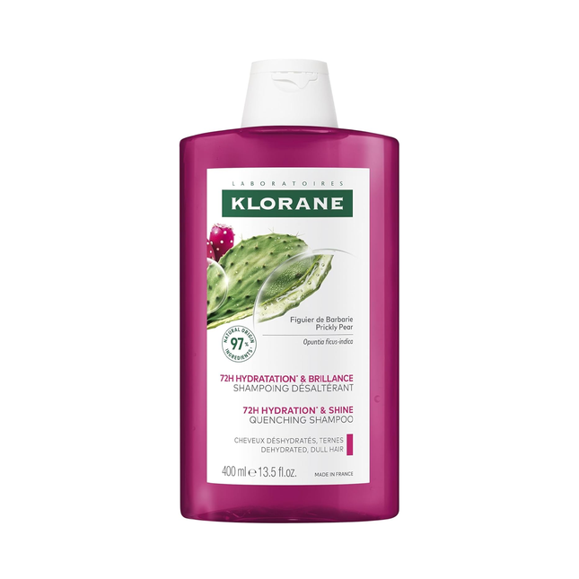 Klorane - 72H Hydration & Shine Shampoo, Prickly Pear | 400 mL