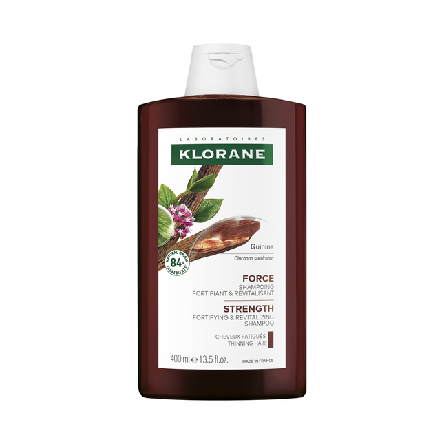 KLORANE SHAMPOOING FORCE/REVITALISANT/QUINOINE 400ML
