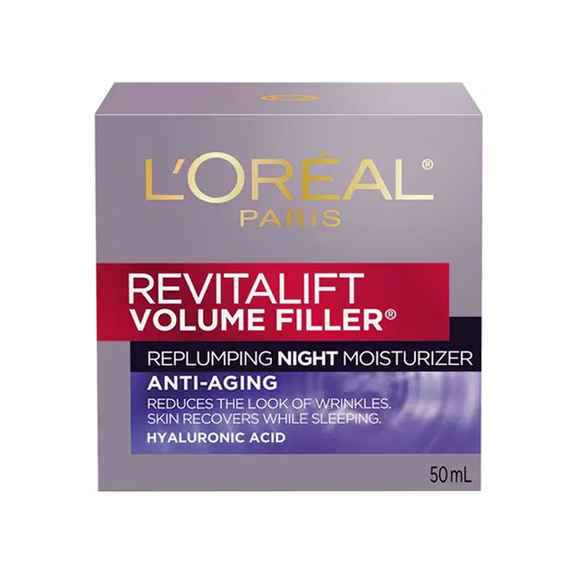 L'Oreal - Revitalift Volume Filler Anti-Aging Replumping Night Moisturizer | 50 mL