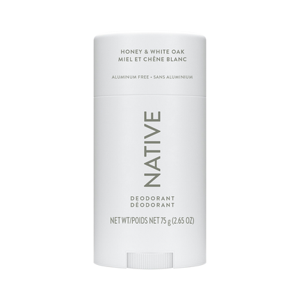 NATIVE - Aluminum Free Deodorant, Honey & White Oak | 75 g