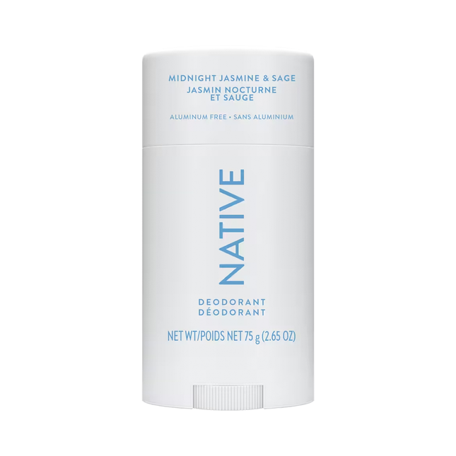 NATIVE - Aluminum Free Deodorant, Midnight Jasmine & Sage | 75 g