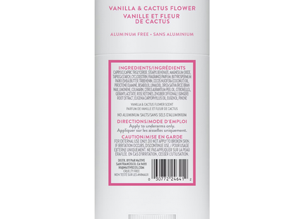 NATIVE - Aluminum Free Deodorant, Vanilla & Cactus Flower | 75 g