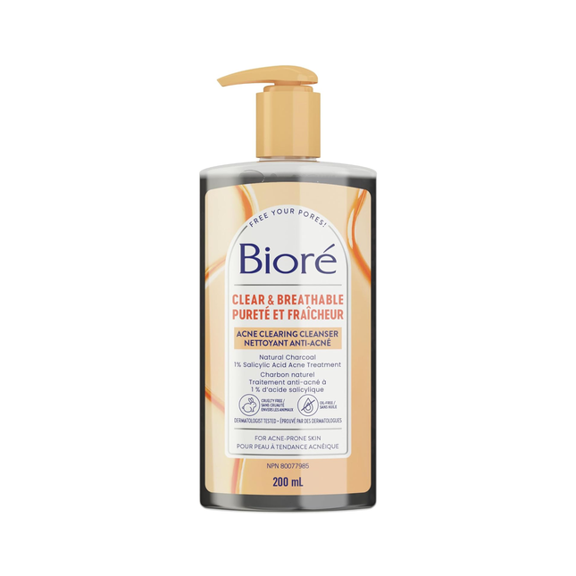 Bioré - Charcoal Acne Cleanser | 200 mL