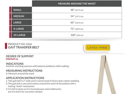 OTC - Ceinture de marche/transfert