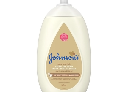 Johnson's - Skin Nourish Moisturizing - Vanilla & Oat Scents | 500 mL