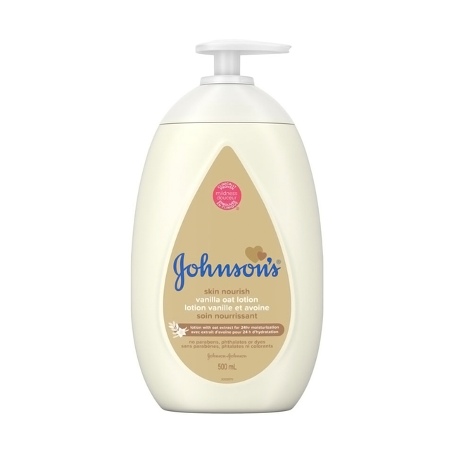 Johnson's - Skin Nourish Moisturizing - Vanilla & Oat Scents | 500 mL