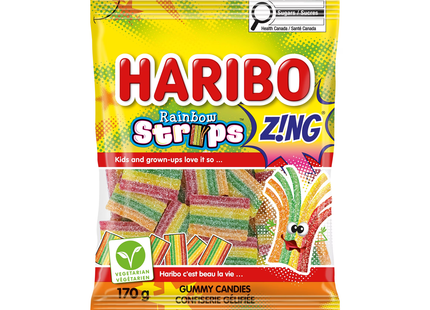 HARIBO RAINBOW STRIPS 170G