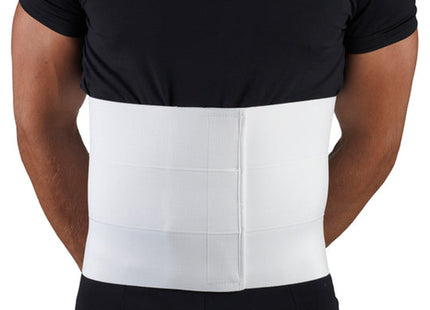 OTC - Ceinture postopératoire élastique blanche pour homme de 23 cm