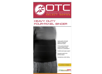 OTC - Ceinture abdominale robuste à 4 panneaux de 12 po