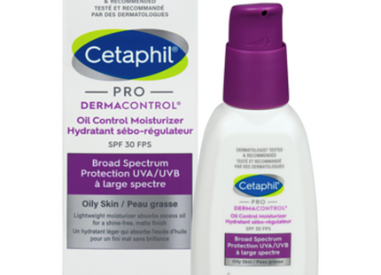 Cetaphil PRO - DermaControl - Oil Control Moisturizer -  SPF 30 | 120 mL