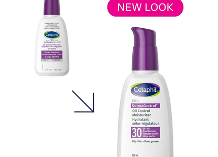 Cetaphil PRO - DermaControl Oil Control Moisturizer SPF 30 | 120 mL