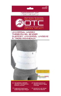 OTC Professional Orthopaedic Universal Unisex Three-Panel Binder | Medium 46 - 62 Inches