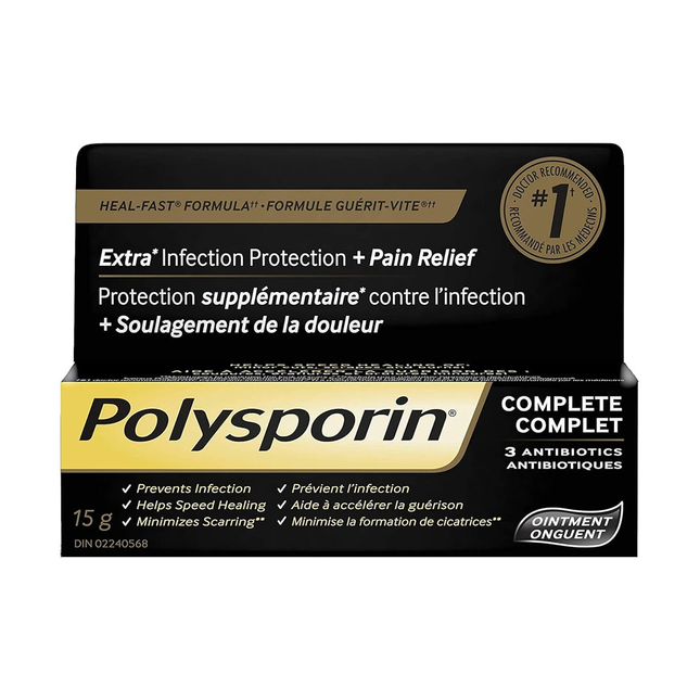 Polysporin - Complete Antibiotic Ointment | 30 g