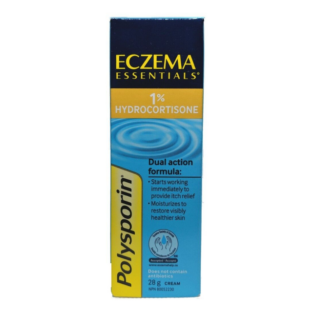 Polysporin - Eczema Essentials 1% Hydrocortisone Cream | 28g