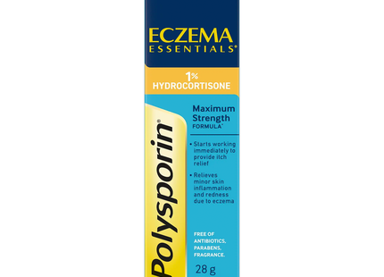 Polysporin - Eczema Essentials 1% Hydrocortisone Cream | 28 g