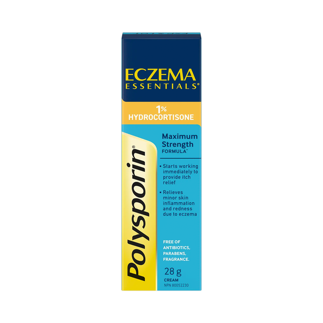 Polysporin - Eczema Essentials 1% Hydrocortisone Cream | 28 g