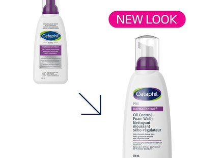 Cetaphil - Pro DermaControl Oil Control Foam Wash For Oily Skin | 236 mL