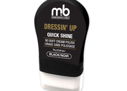 M&B - Quick Shine Dressin' Up Shoe Polish, Black | 75 g