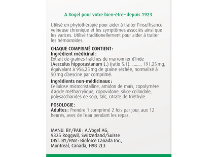 A.Vogel - Venaforce Extra pour varices et hémorroïdes | 30 comprimés