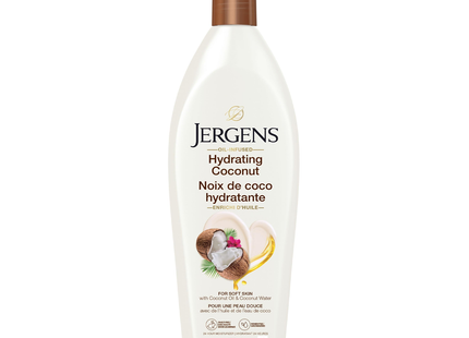 Jergens - Oil-Infused Hydrating Coconut Body Lotion For Soft Skin | 620 mL