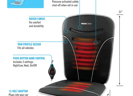 ObusForme - Back & Seat Heated Car Cushion