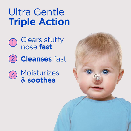 HydraSense - Soins nasaux pour bébé - Brume ultra-douce avec embout confort | 100 ml