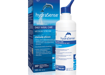 HydraSense - Soin nasal quotidien, jet moyen | 100 ml
