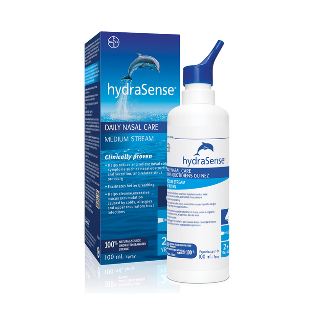 HydraSense - Soin nasal quotidien, jet moyen | 100 ml