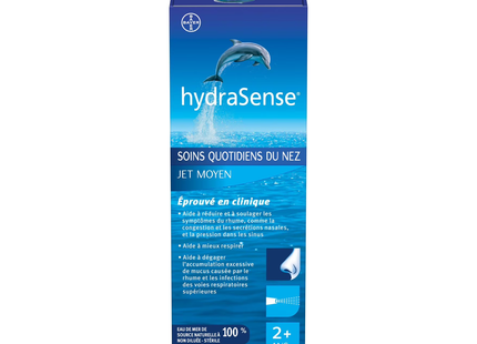 HydraSense - Soin nasal quotidien, jet moyen | 100 ml