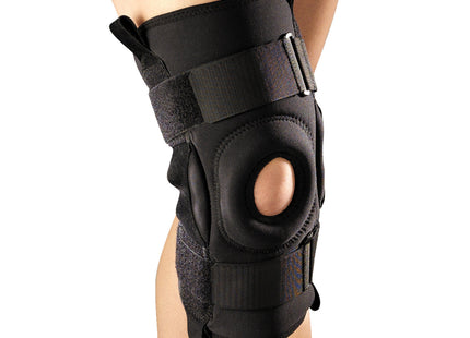 OTC - "Orthotex" Knee Stabilizer (R.O.M. Hinges) Black