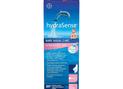 HydraSense -  Baby Nasal Care - Ultra-Gentle Mist with Comfort Tip  | 210 mL